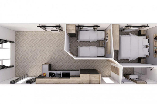 Chalet Vienna  met staanplaats Tempelhof