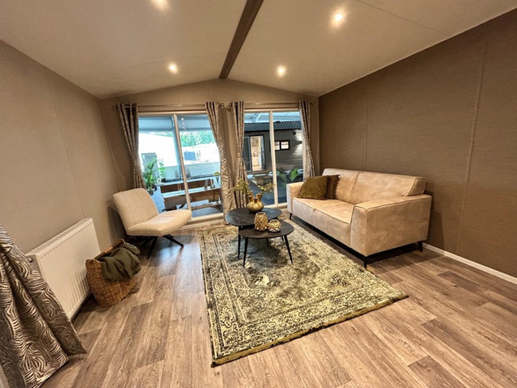 Chalet Lodge  10x3.70 2 slaapkamers