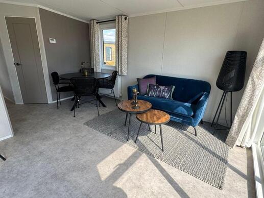 Camping chalet met staanplaats